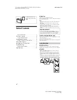 Предварительный просмотр 2 страницы Sony BRAVIA 43X7002G Reference Manual