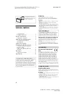 Предварительный просмотр 16 страницы Sony BRAVIA 43XG70 Series Reference Manual