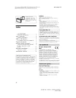 Предварительный просмотр 76 страницы Sony BRAVIA 43XG70 Series Reference Manual