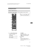 Предварительный просмотр 109 страницы Sony BRAVIA 43XG70 Series Reference Manual