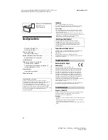 Предварительный просмотр 134 страницы Sony BRAVIA 43XG70 Series Reference Manual