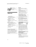 Предварительный просмотр 232 страницы Sony BRAVIA 43XG70 Series Reference Manual