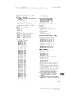 Предварительный просмотр 261 страницы Sony BRAVIA 43XG70 Series Reference Manual