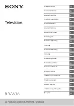 Sony Bravia 49X8505B Reference Manual preview