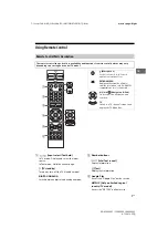 Предварительный просмотр 7 страницы Sony BRAVIA 49X9000F Reference Manual