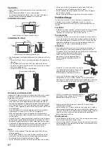 Предварительный просмотр 4 страницы Sony BRAVIA 55A1 Reference Manual