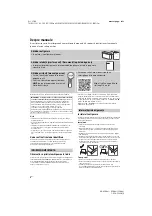 Предварительный просмотр 152 страницы Sony BRAVIA 55A9xJ Reference Manual