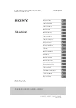 Sony Bravia 55S8005C Reference Manual предпросмотр