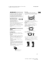 Предварительный просмотр 3 страницы Sony Bravia 55S8005C Reference Manual