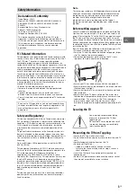 Preview for 3 page of Sony Bravia 55X810C Reference Manual