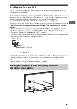 Preview for 21 page of Sony Bravia 55X810C Reference Manual