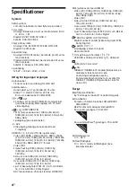 Preview for 42 page of Sony Bravia 55X9005A Reference Manual