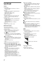 Preview for 78 page of Sony Bravia 55X9005A Reference Manual