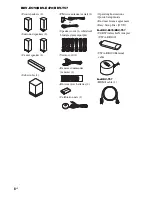 Preview for 8 page of Sony BRAVIA BDV-E370 Operating Instructions Manual