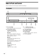 Preview for 10 page of Sony BRAVIA BDV-E370 Operating Instructions Manual