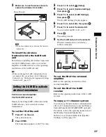 Preview for 43 page of Sony BRAVIA BDV-E370 Operating Instructions Manual