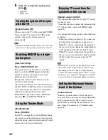 Preview for 48 page of Sony BRAVIA BDV-E370 Operating Instructions Manual