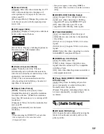 Preview for 55 page of Sony BRAVIA BDV-E370 Operating Instructions Manual