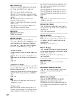 Preview for 58 page of Sony BRAVIA BDV-E370 Operating Instructions Manual