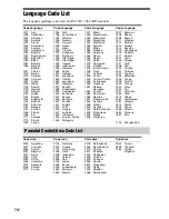 Preview for 74 page of Sony BRAVIA BDV-E370 Operating Instructions Manual