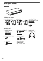 Preview for 10 page of Sony BRAVIA DAV-DZ170 Operating Instructions Manual