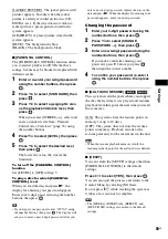 Preview for 59 page of Sony BRAVIA DAV-DZ170 Operating Instructions Manual