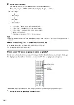 Preview for 28 page of Sony BRAVIA DAV-HDX465 Operating Instructions Manual