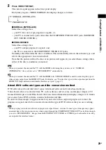 Preview for 29 page of Sony BRAVIA DAV-HDX465 Operating Instructions Manual