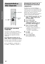 Preview for 34 page of Sony BRAVIA DAV-HDX465 Operating Instructions Manual