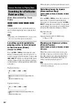 Preview for 38 page of Sony BRAVIA DAV-HDX465 Operating Instructions Manual