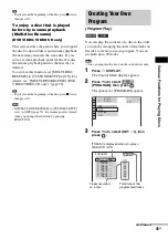 Preview for 41 page of Sony BRAVIA DAV-HDX465 Operating Instructions Manual