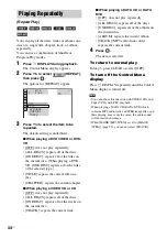 Preview for 44 page of Sony BRAVIA DAV-HDX465 Operating Instructions Manual