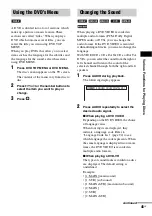 Preview for 45 page of Sony BRAVIA DAV-HDX465 Operating Instructions Manual