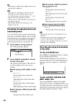 Preview for 48 page of Sony BRAVIA DAV-HDX465 Operating Instructions Manual