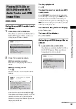 Preview for 53 page of Sony BRAVIA DAV-HDX465 Operating Instructions Manual