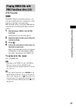 Preview for 57 page of Sony BRAVIA DAV-HDX465 Operating Instructions Manual