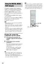 Preview for 64 page of Sony BRAVIA DAV-HDX465 Operating Instructions Manual