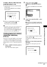 Preview for 67 page of Sony BRAVIA DAV-HDX465 Operating Instructions Manual