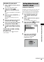 Preview for 69 page of Sony BRAVIA DAV-HDX465 Operating Instructions Manual