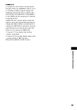 Preview for 93 page of Sony BRAVIA DAV-HDX465 Operating Instructions Manual