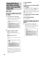 Preview for 60 page of Sony BRAVIA DAV-HDX500 Operating Instructions Manual