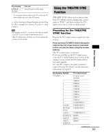 Preview for 73 page of Sony BRAVIA DAV-HDX500 Operating Instructions Manual