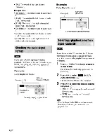 Предварительный просмотр 46 страницы Sony BRAVIA DAV-HDX589W Operating Instructions Manual