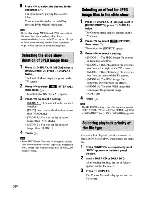 Предварительный просмотр 56 страницы Sony BRAVIA DAV-HDX589W Operating Instructions Manual