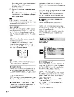 Предварительный просмотр 62 страницы Sony BRAVIA DAV-HDX589W Operating Instructions Manual