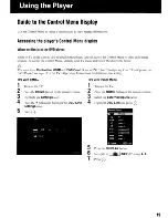 Preview for 19 page of Sony Bravia DMX-DVD Operating Instructions Manual