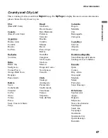 Preview for 47 page of Sony BRAVIA DMX-NV1 Operating Instructions Manual