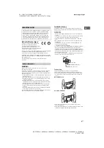 Preview for 3 page of Sony BRAVIA FW-43XD80Series Reference Manual