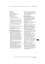 Preview for 281 page of Sony BRAVIA FW-43XD80Series Reference Manual