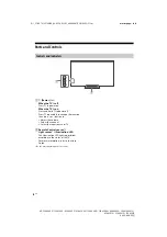 Предварительный просмотр 8 страницы Sony BRAVIA FW-55X8501E Reference Manual